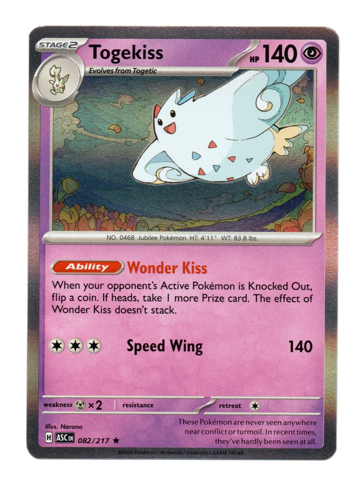 TOGEKISS - 082/217 (HOLO)